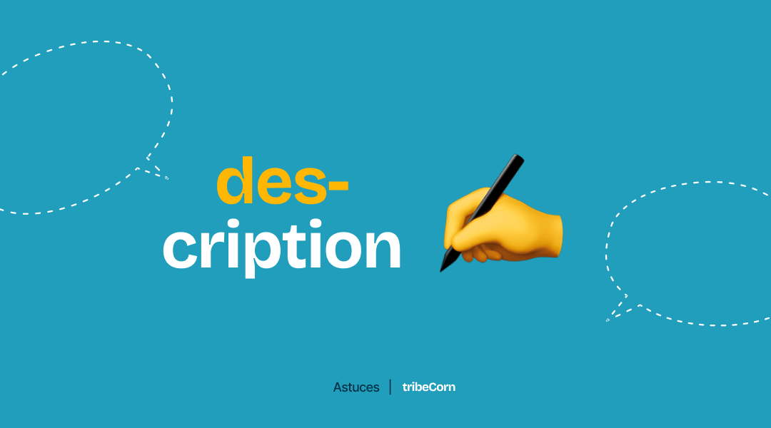 rédiger une description pour ta cagnotte - TribeCorn crowdfunding en Afrique